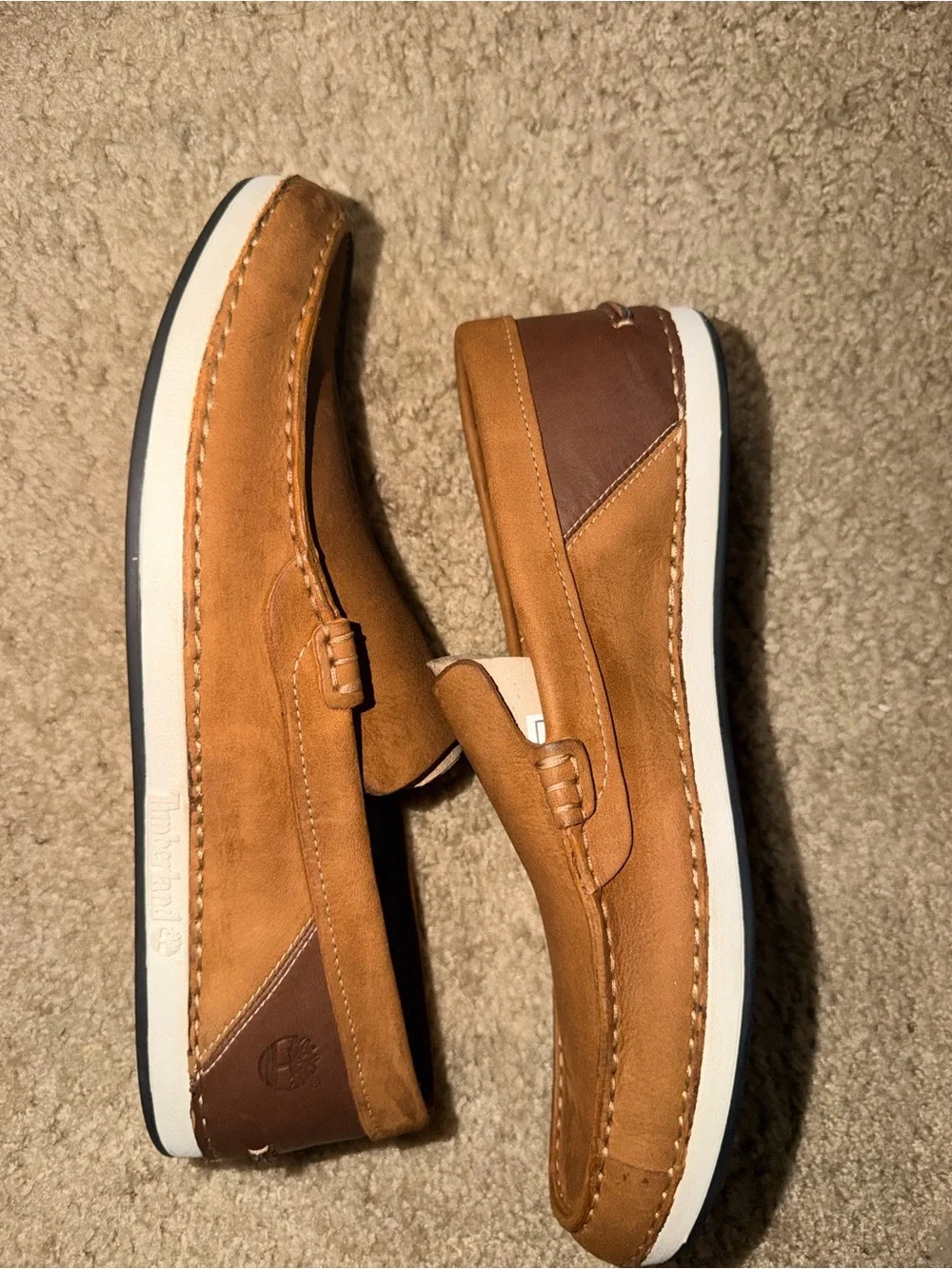 Timberland Earthkeepers EK 2.0 Men’s Size 8 Brown Leather Slip-On Loafers